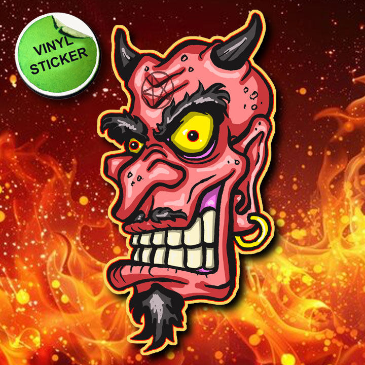 Devil Sticker