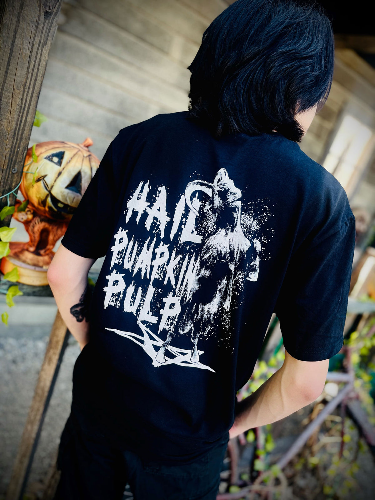 Hail Pumpkin Pulp Goat Shirt