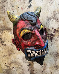 Vintage Devil Mask