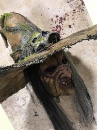 Bone Crone With Hat